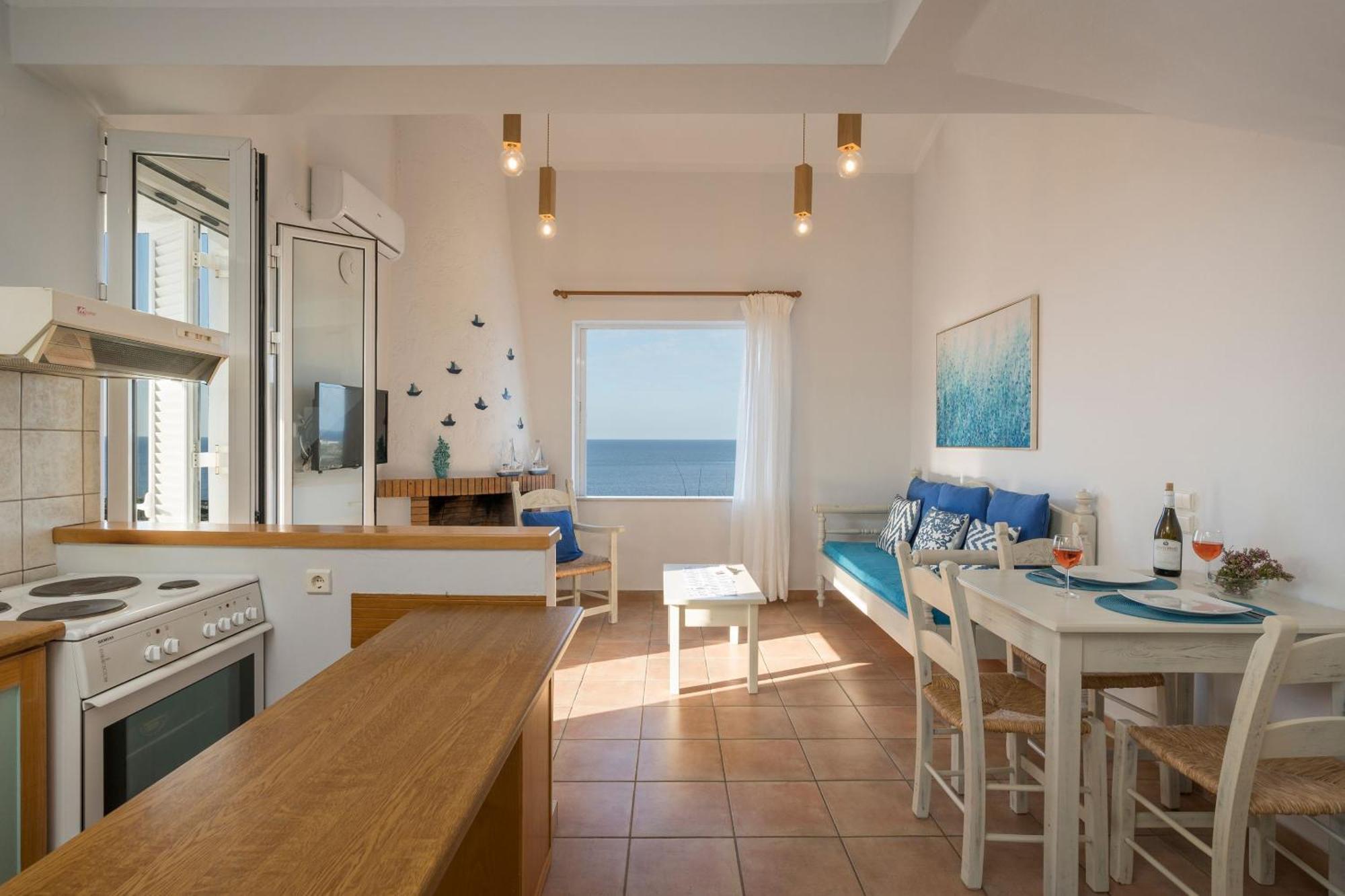 Kiani Sea View Apartments Stavrós Rum bild